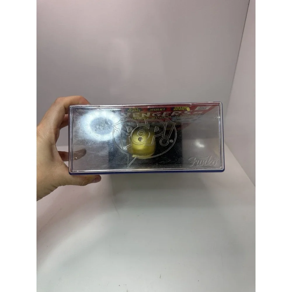 Funko Pop! Comic Cover Avengers #1 Gold Iron‎ Man – With Case (Read Desc)
